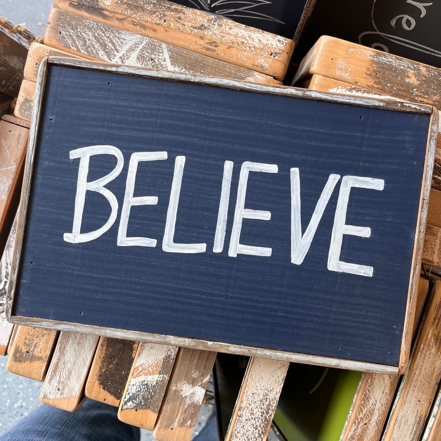 Believe painting