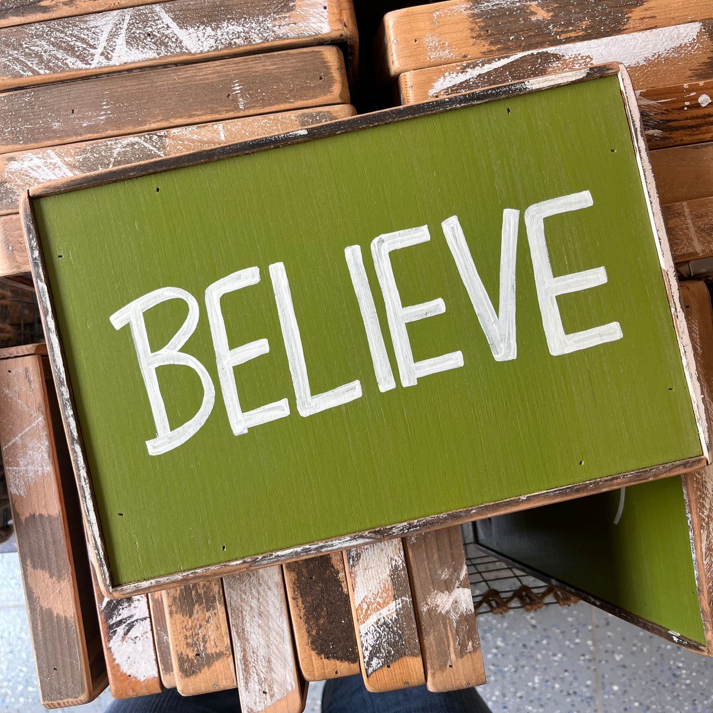 Believe painting