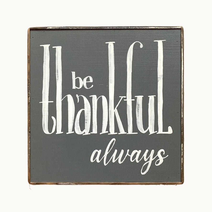 Be Thankful Always - true RED betty