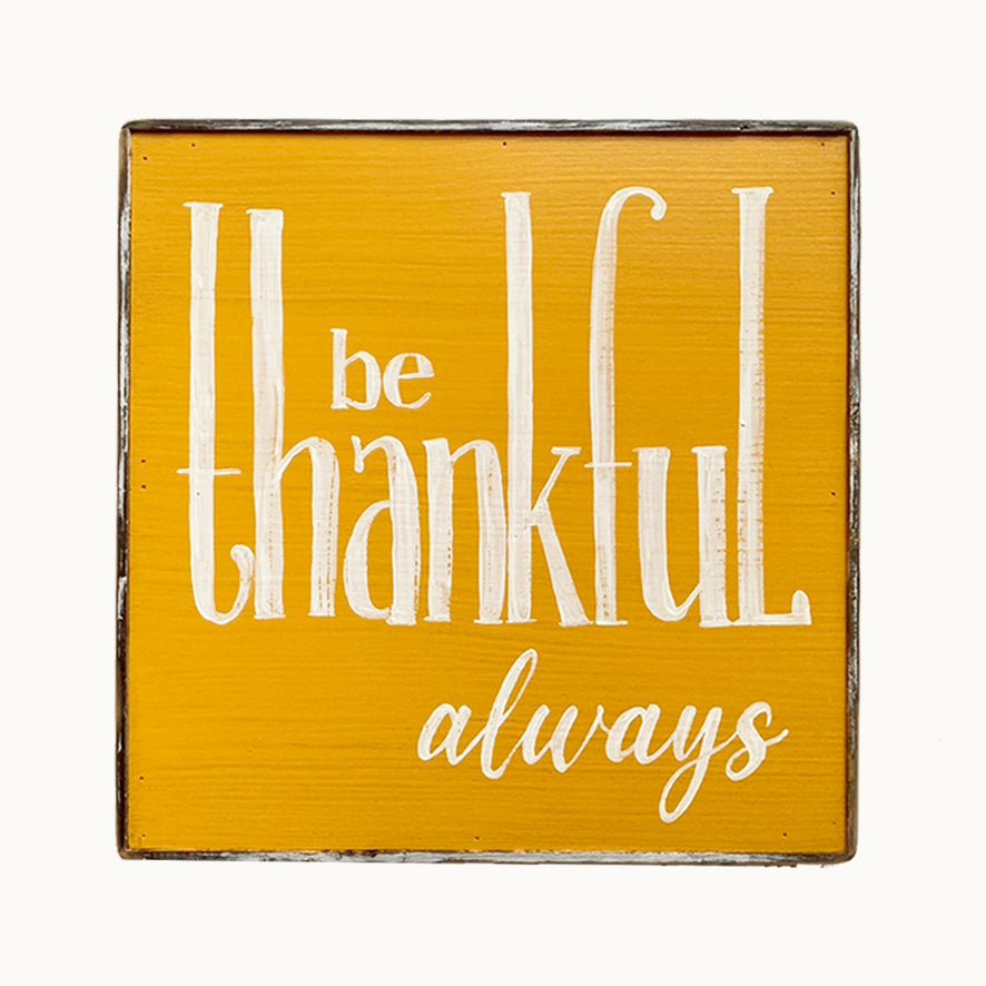 Be Thankful Always - true RED betty