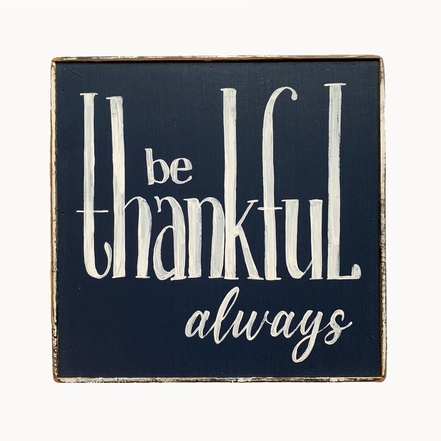 Be Thankful Always - true RED betty