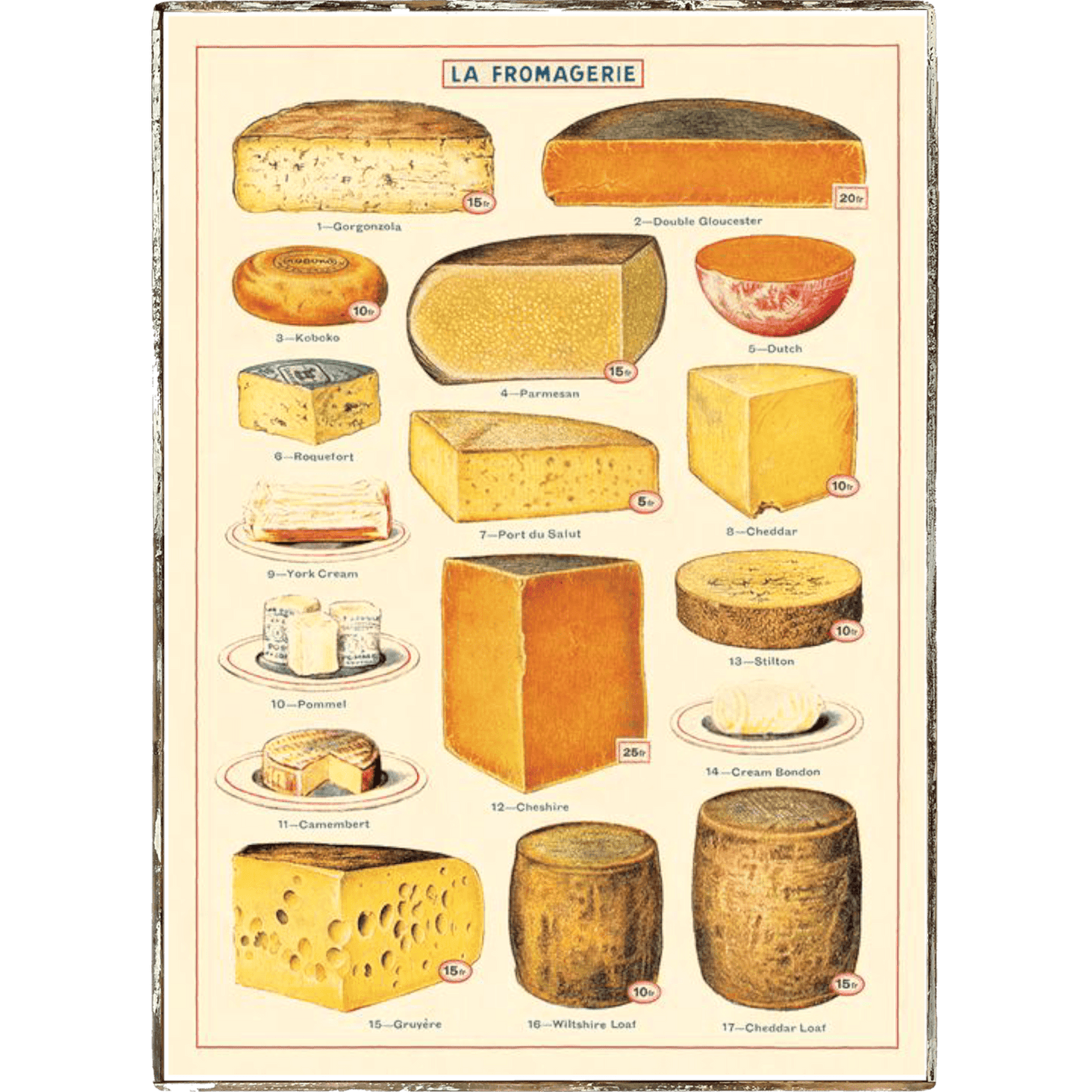 Cheese Framed Poster - true RED betty