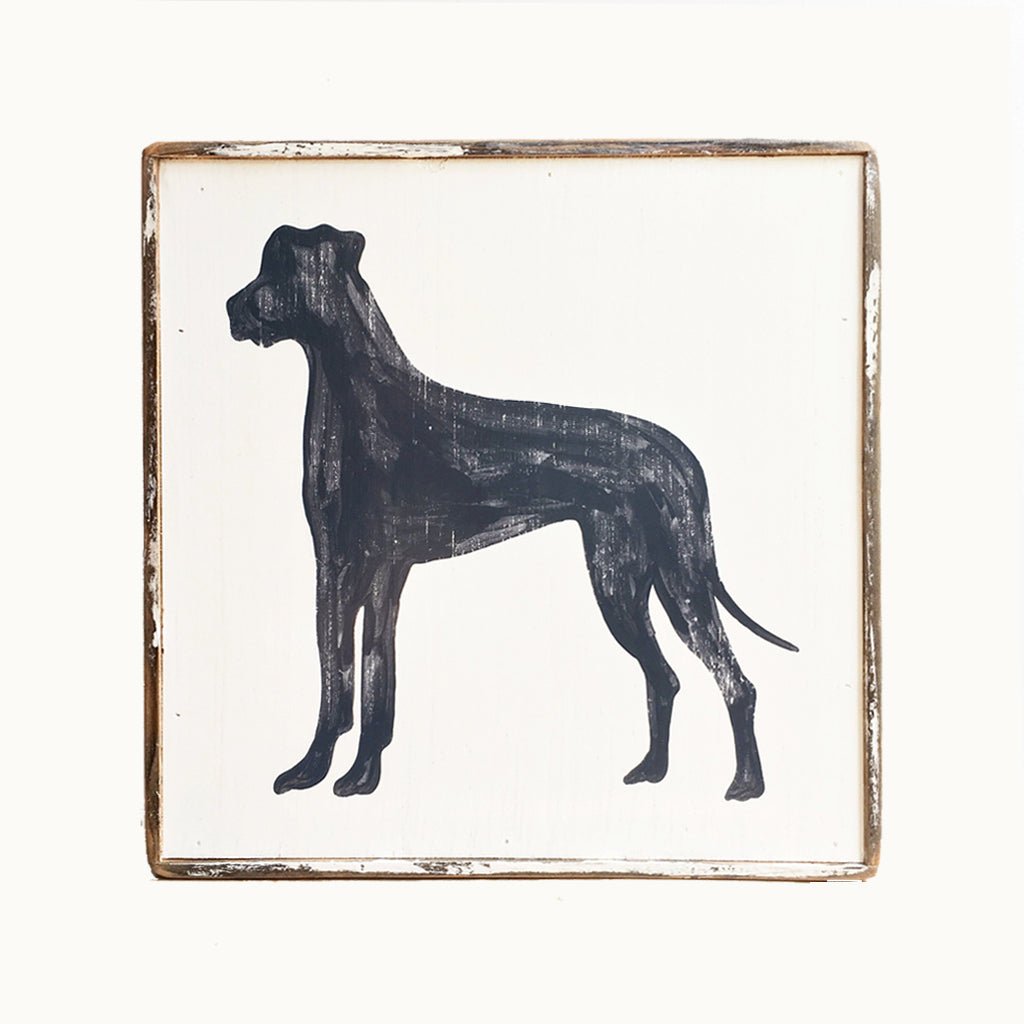 Dog Art - true RED betty