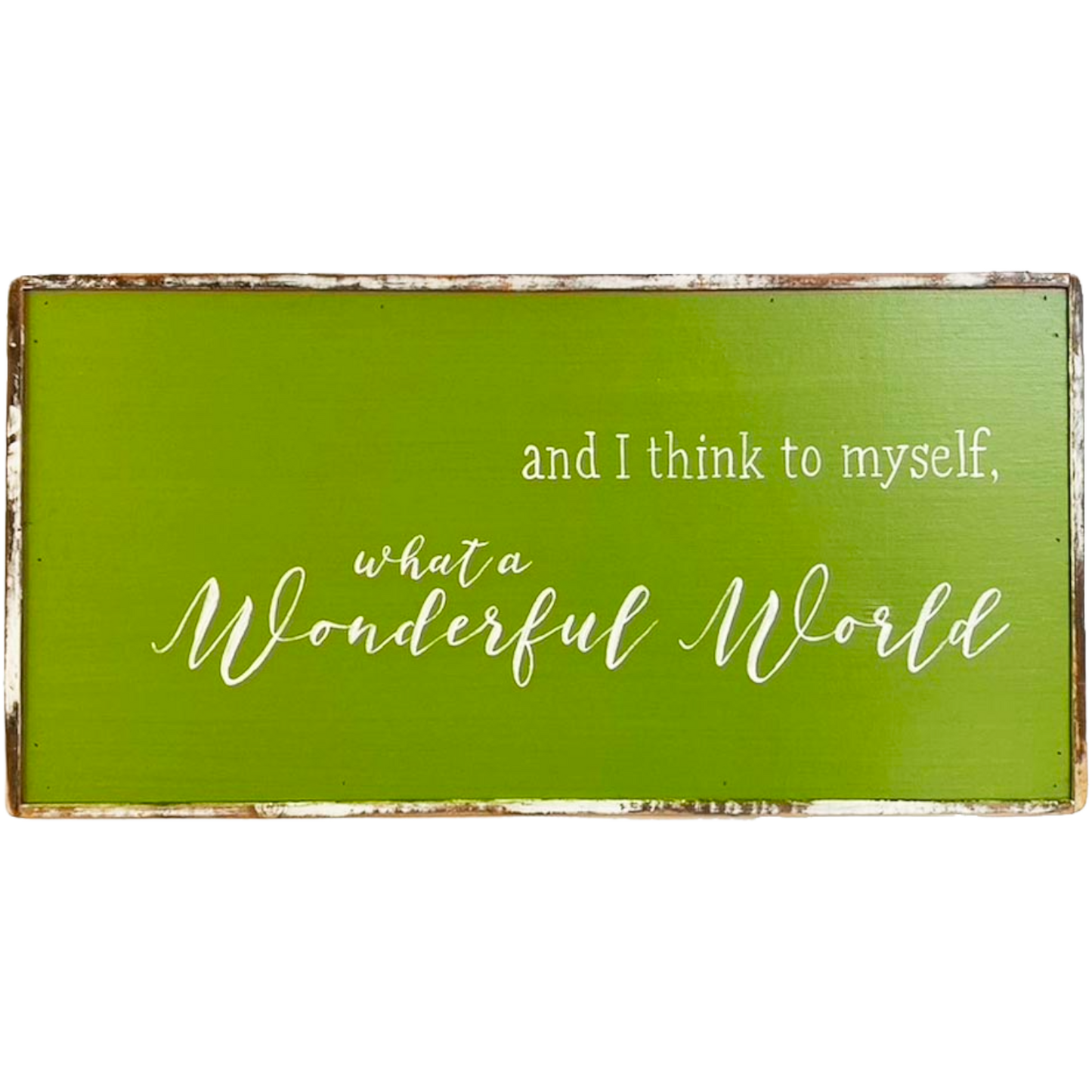What a Wonderful World