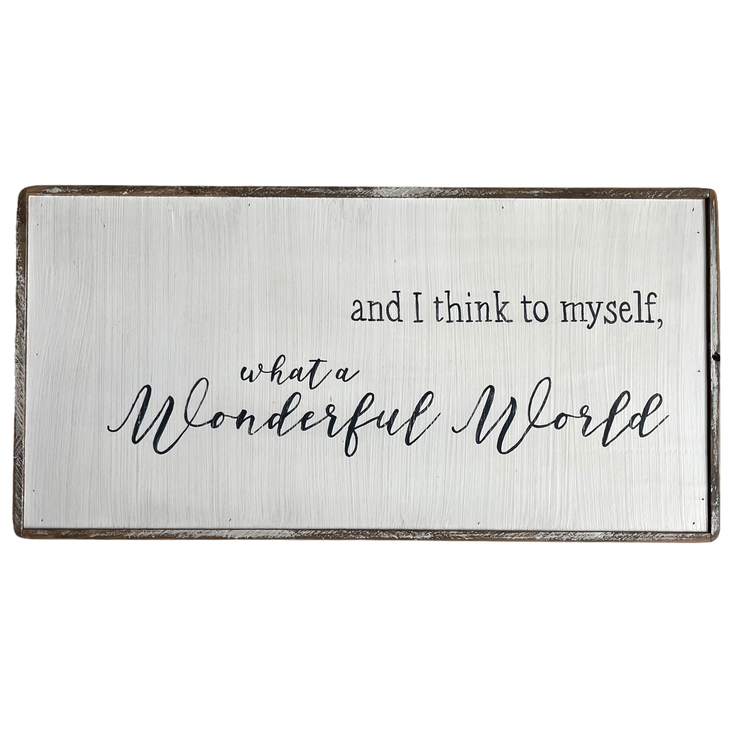 What a Wonderful World