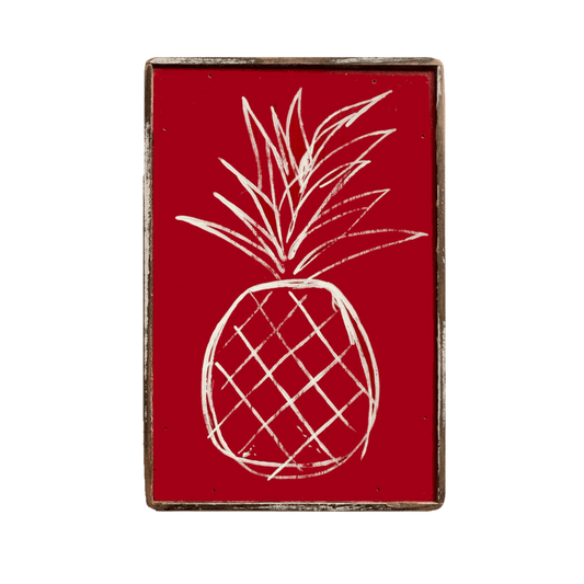 Pineapple (small) - true RED betty