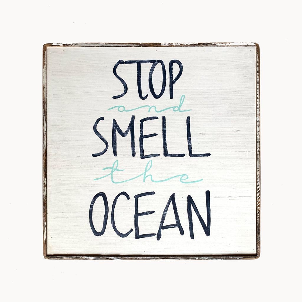 Stop and Smell the Ocean - true RED betty