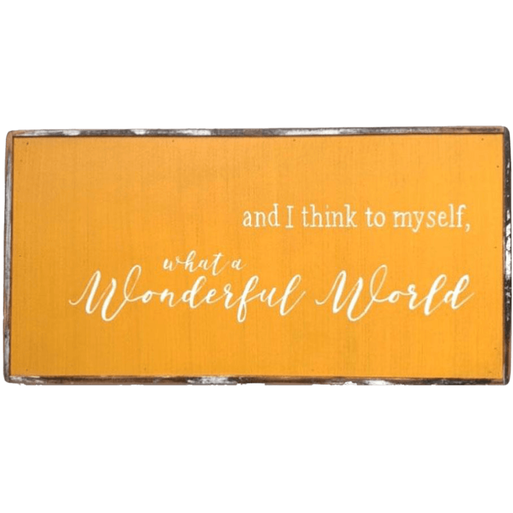 What a Wonderful World - true RED betty