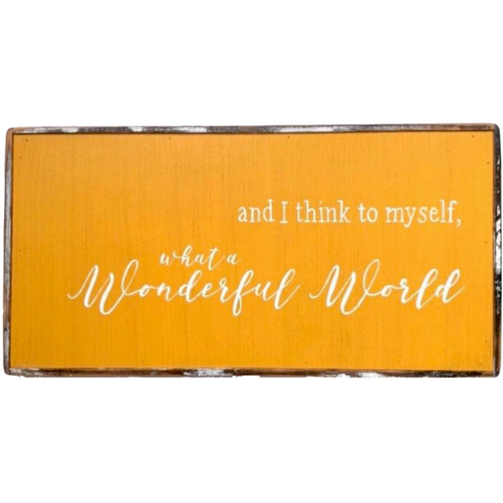 What a Wonderful World - true RED betty