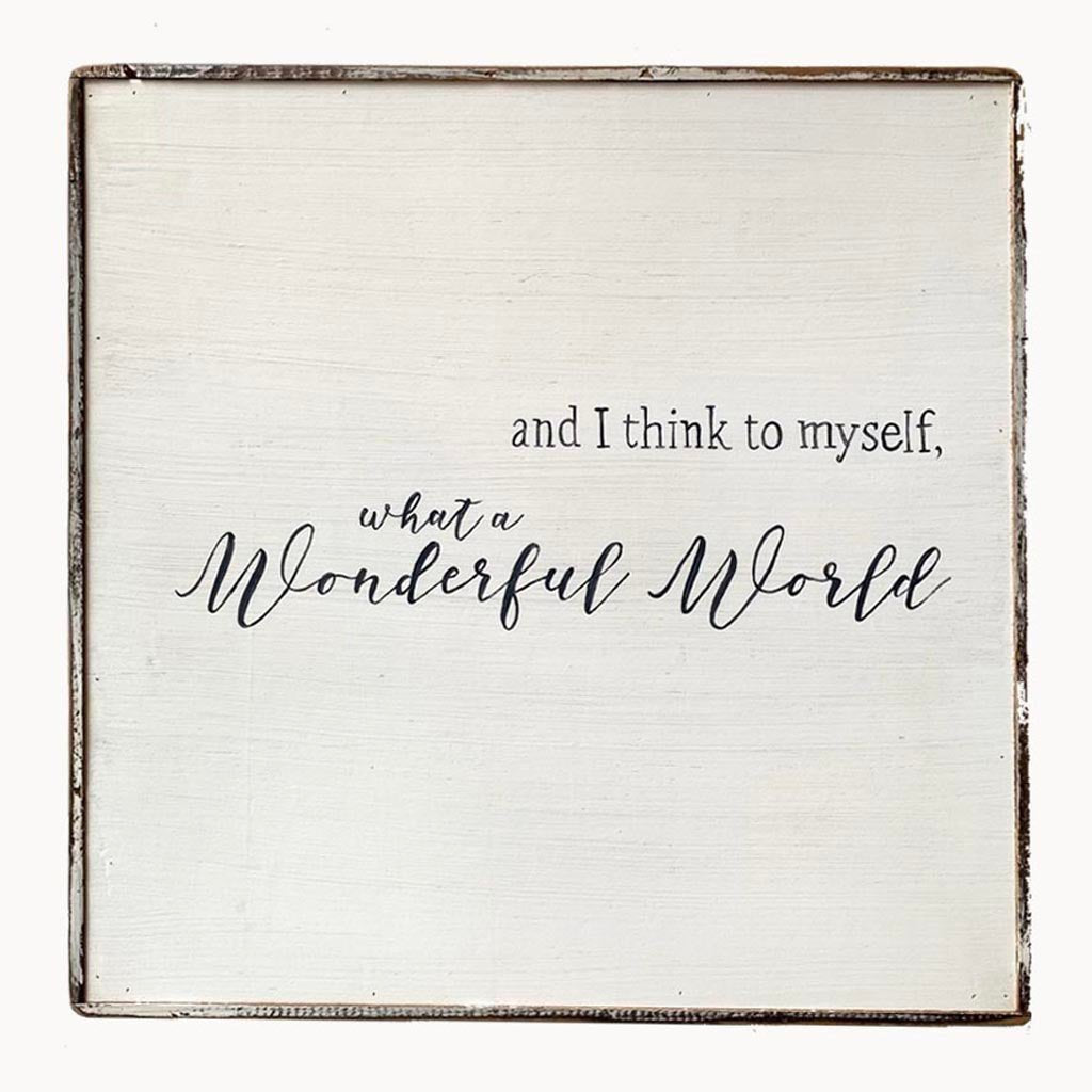 What a Wonderful World - true RED betty