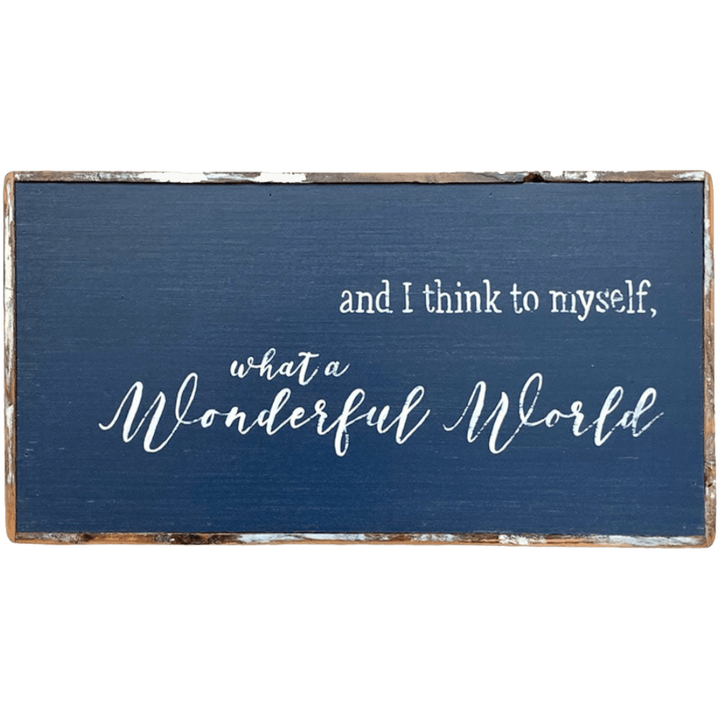 What a Wonderful World - true RED betty