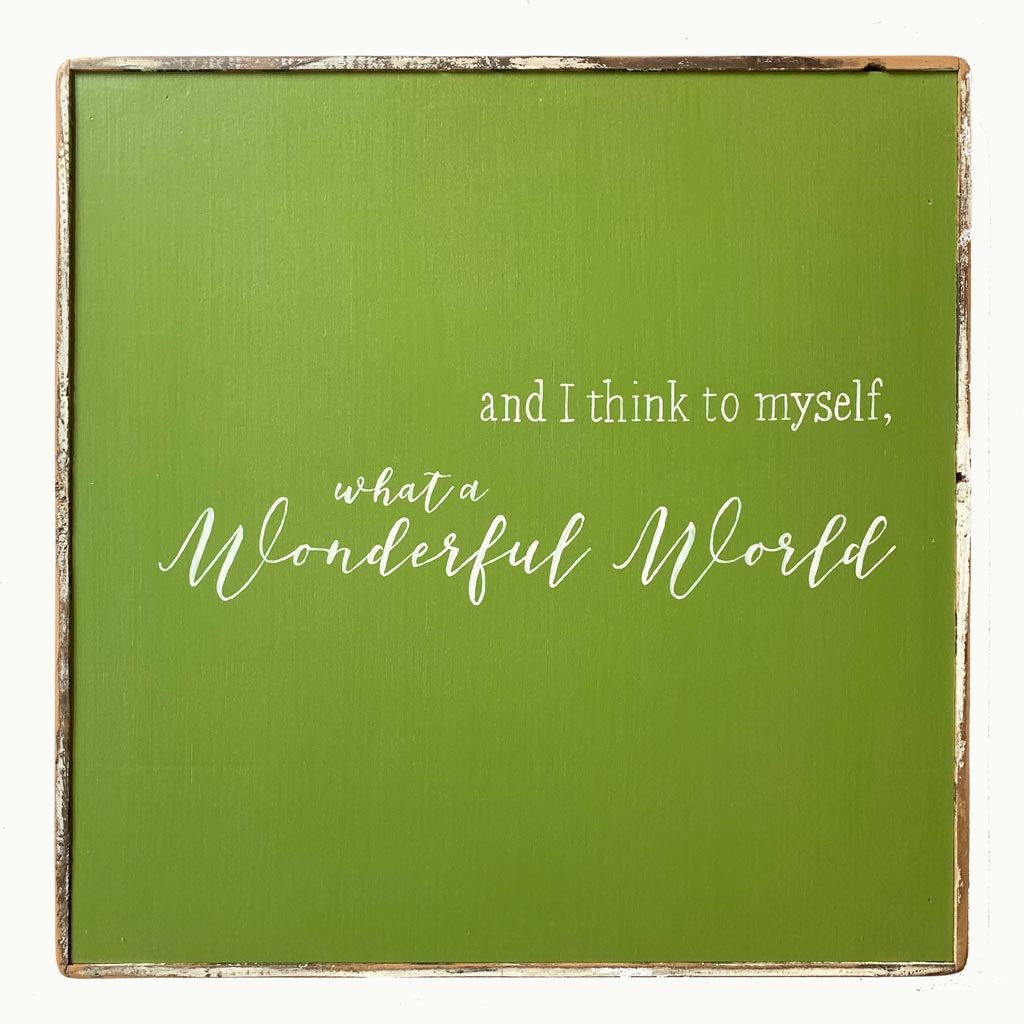 What a Wonderful World - true RED betty