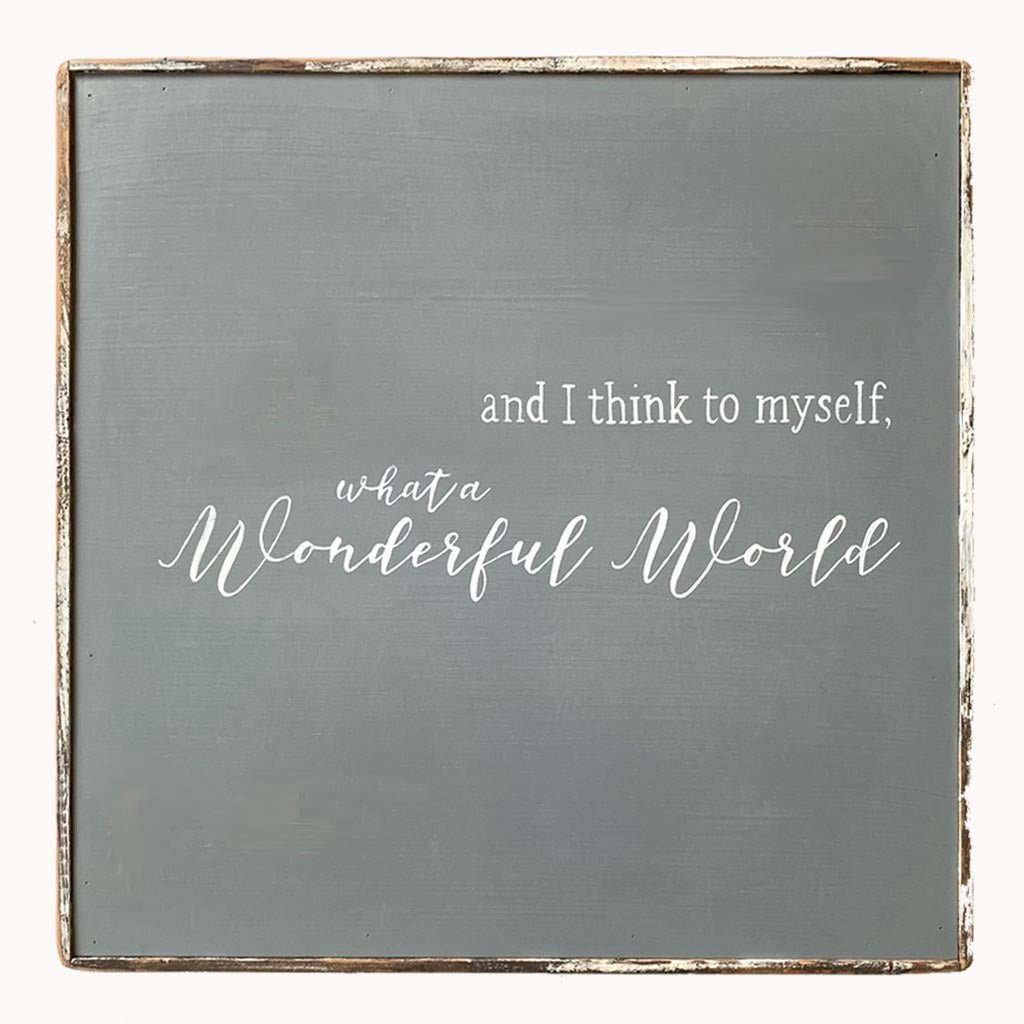 What a Wonderful World - true RED betty
