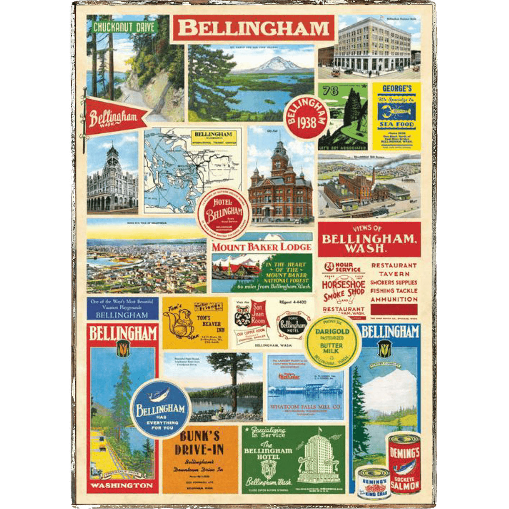 Bellingham Framed Poster - true RED betty
