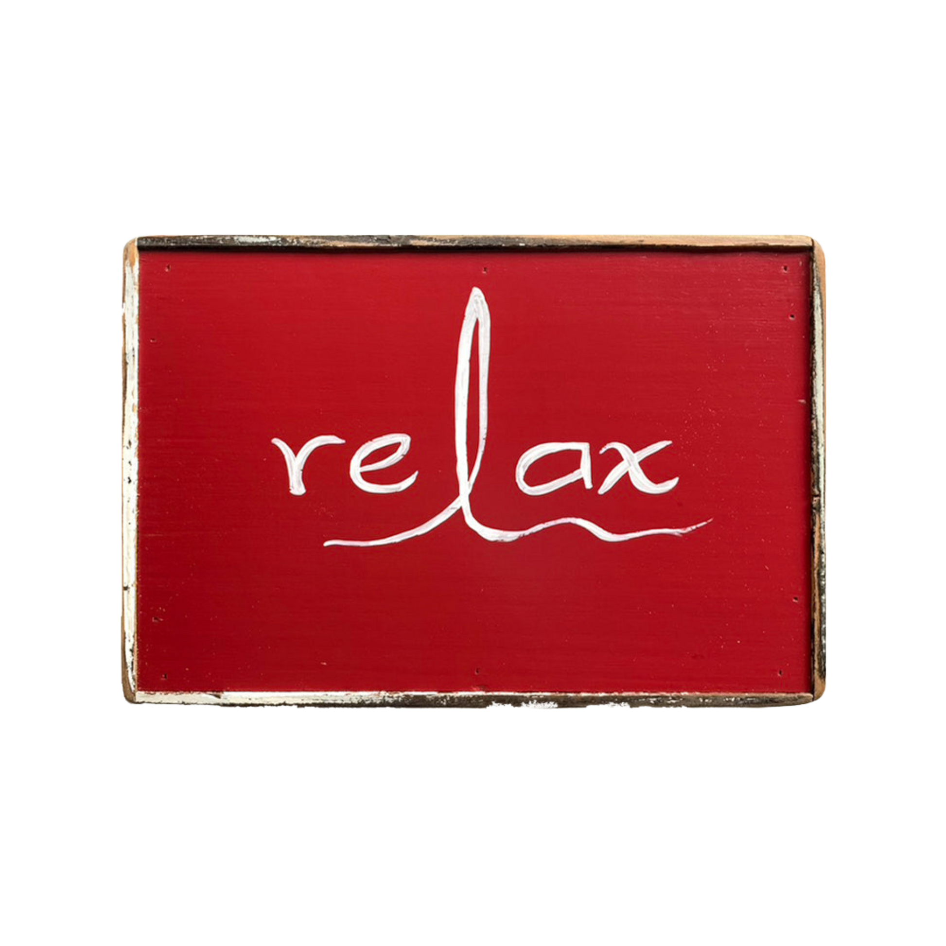 relax red painting