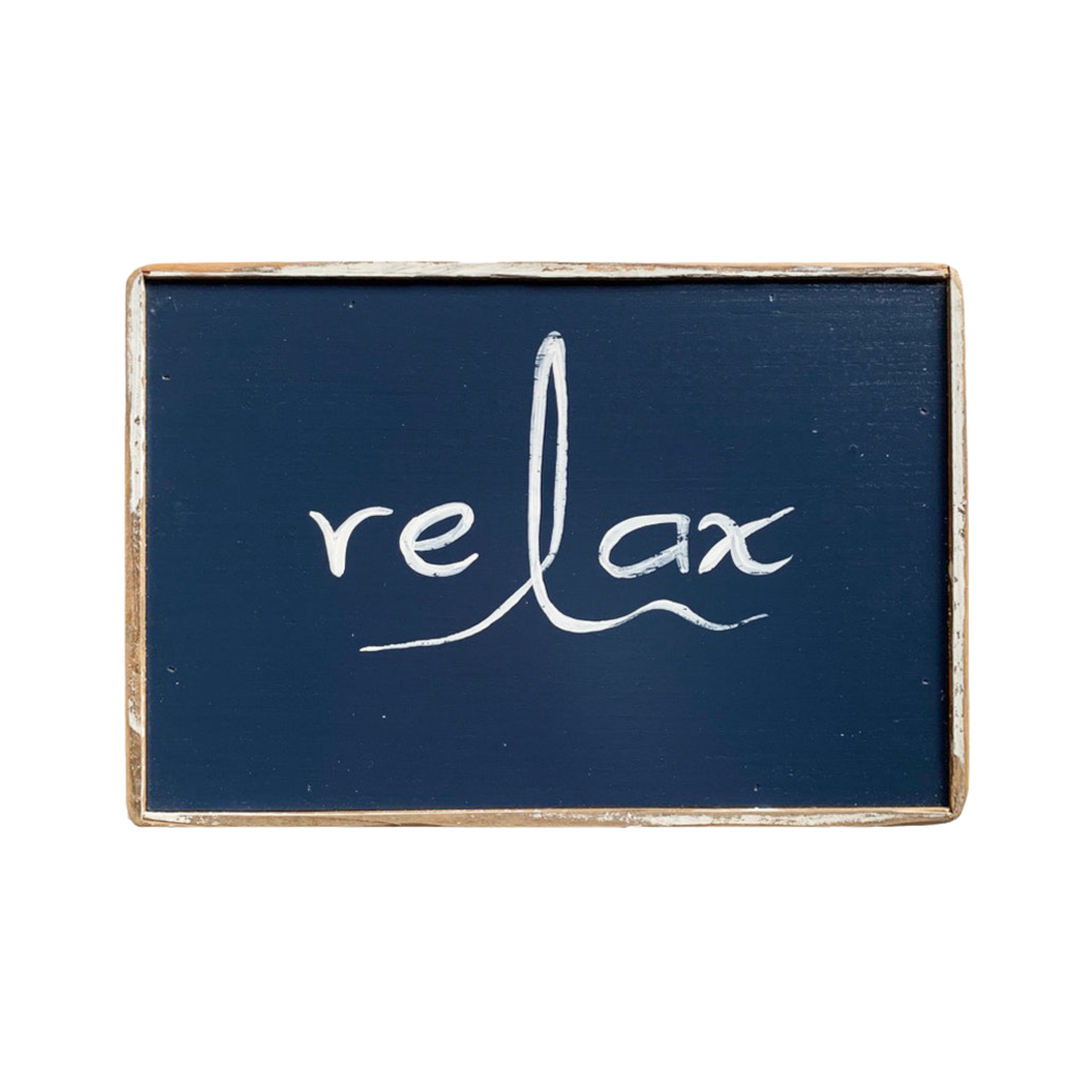 relax naval blue painting