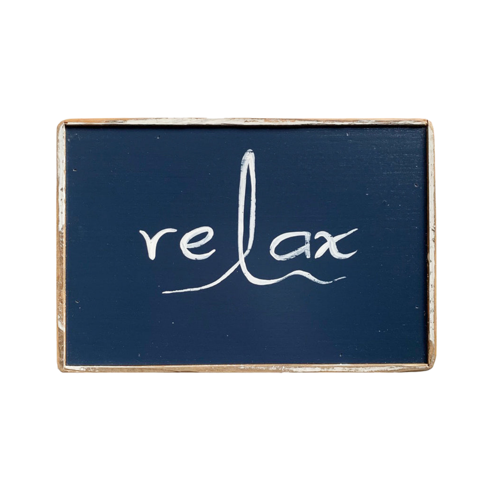 relax naval blue painting