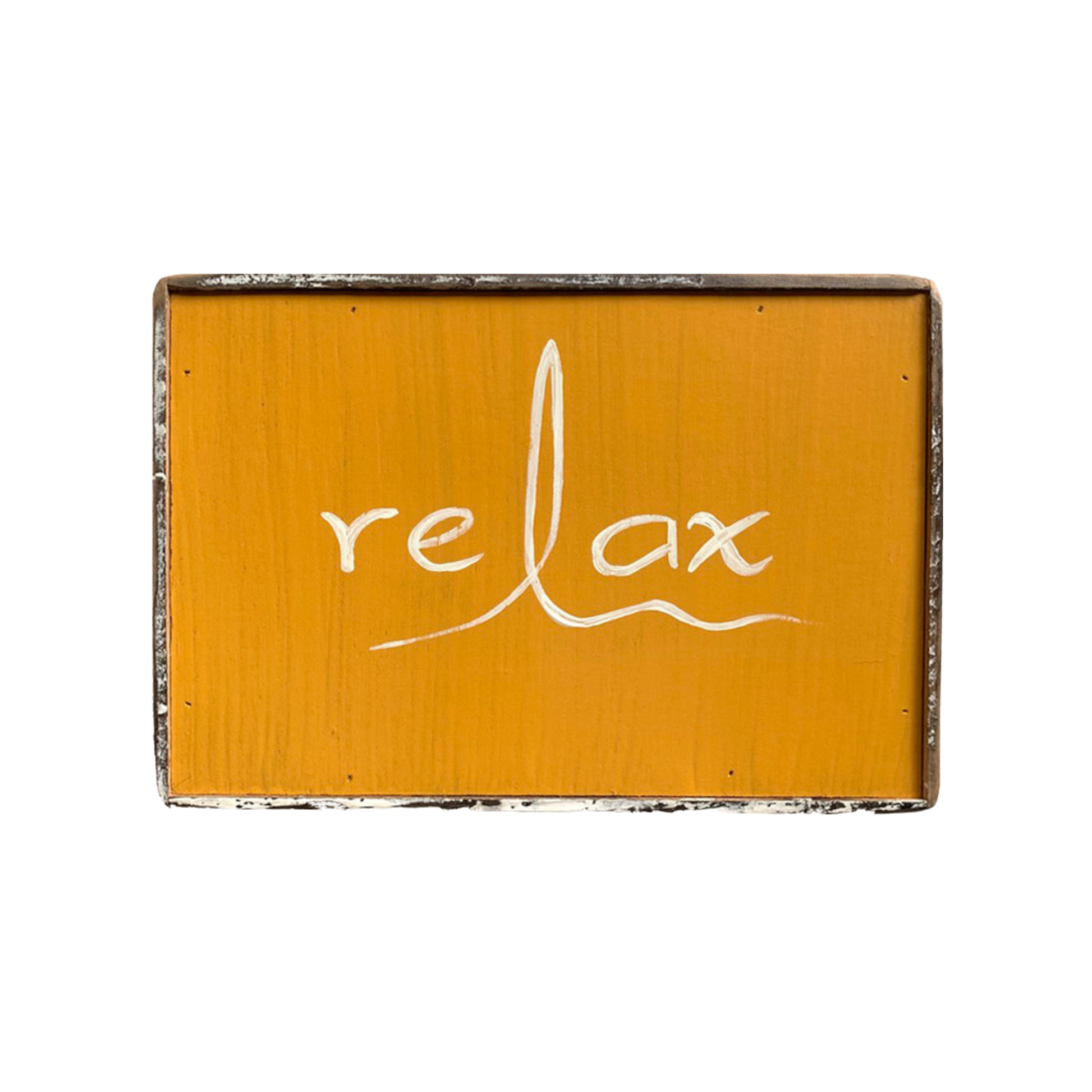 relax yellow painting