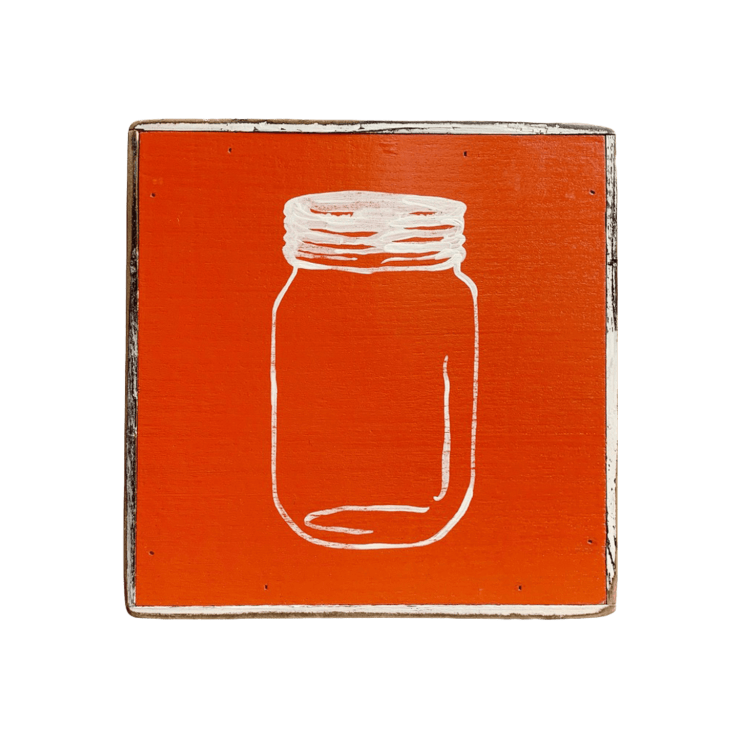 Mason Jar - true RED betty