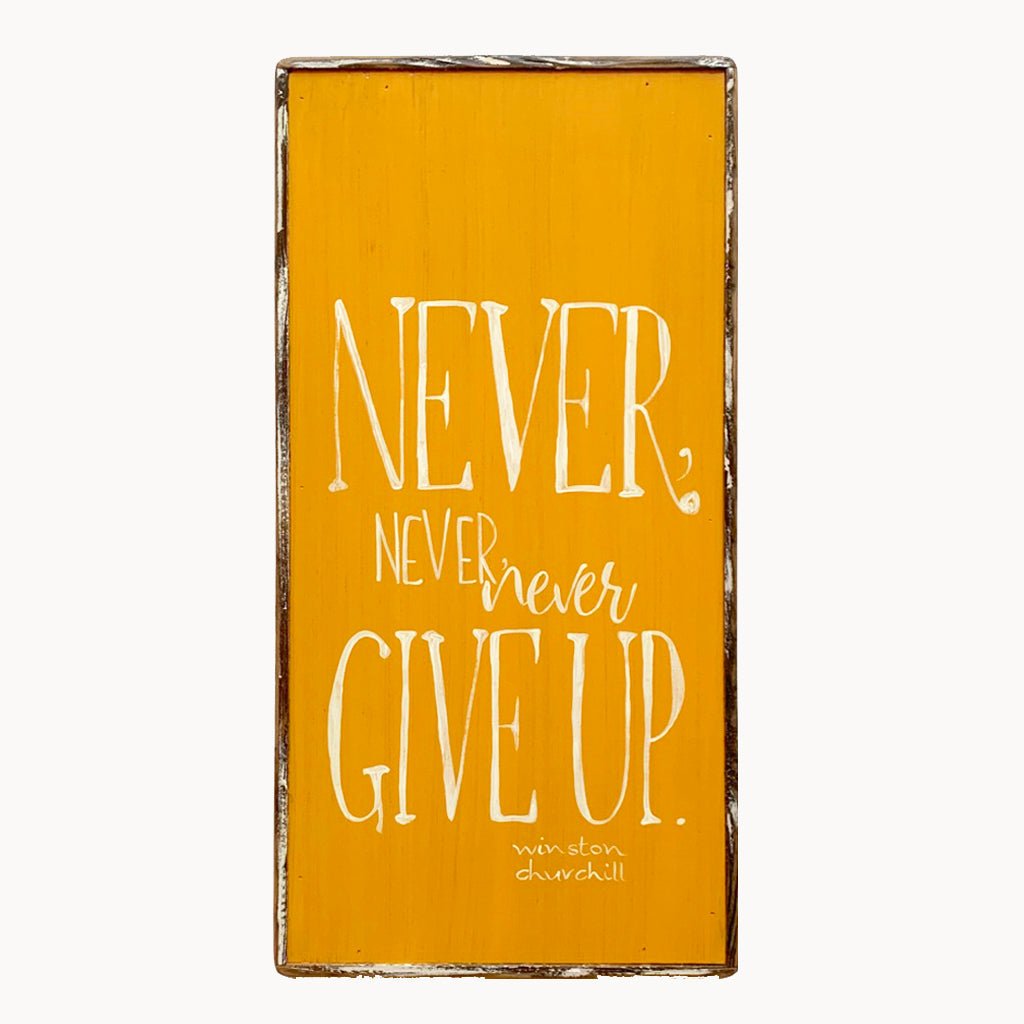 Never Never Never Give Up - true RED betty