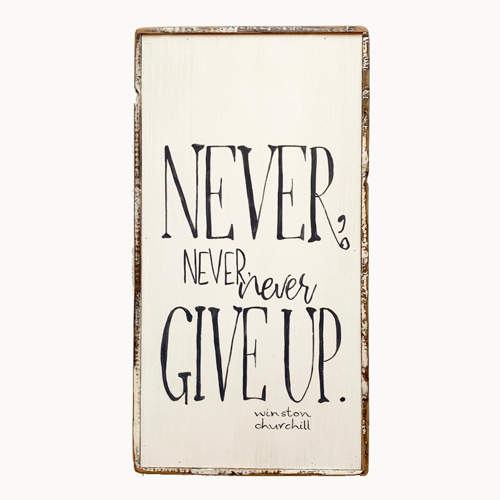 Never Never Never Give Up - true RED betty