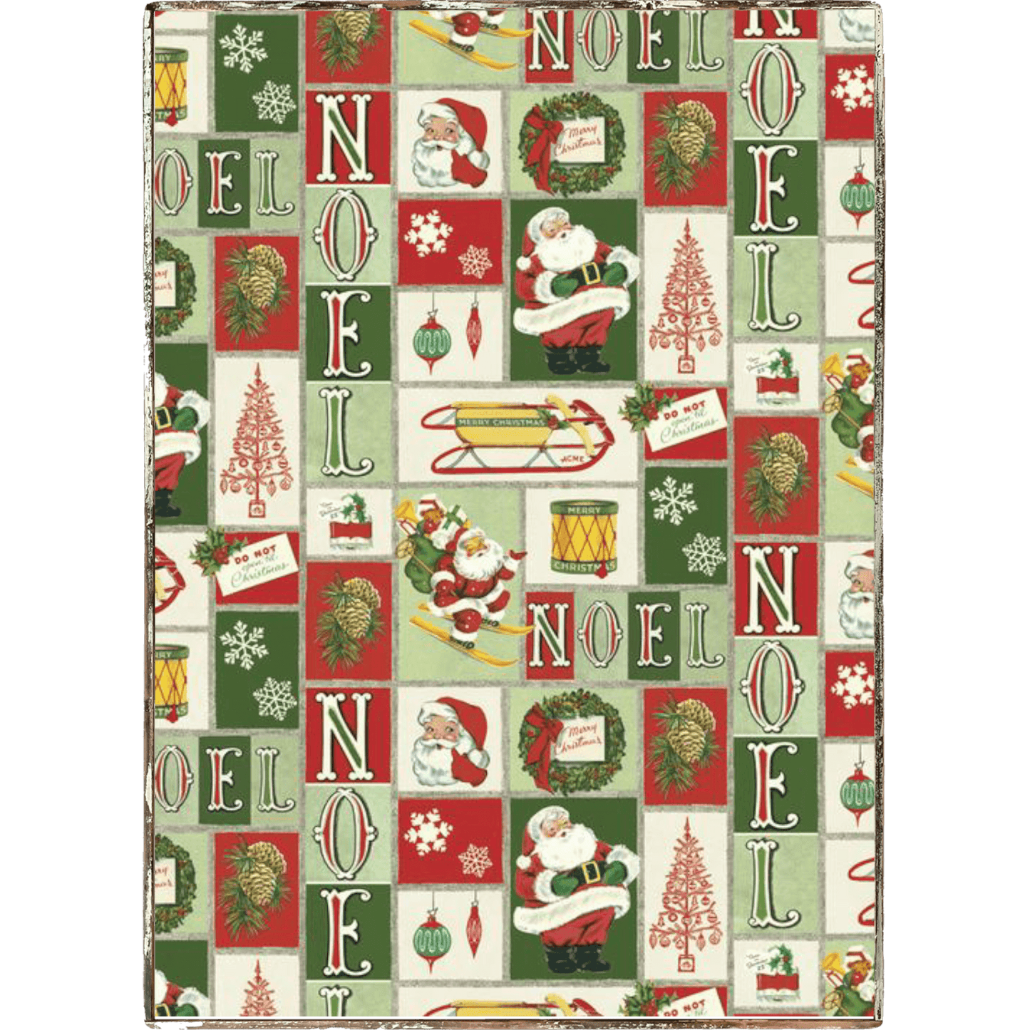 Noel Christmas Framed Poster - true RED betty