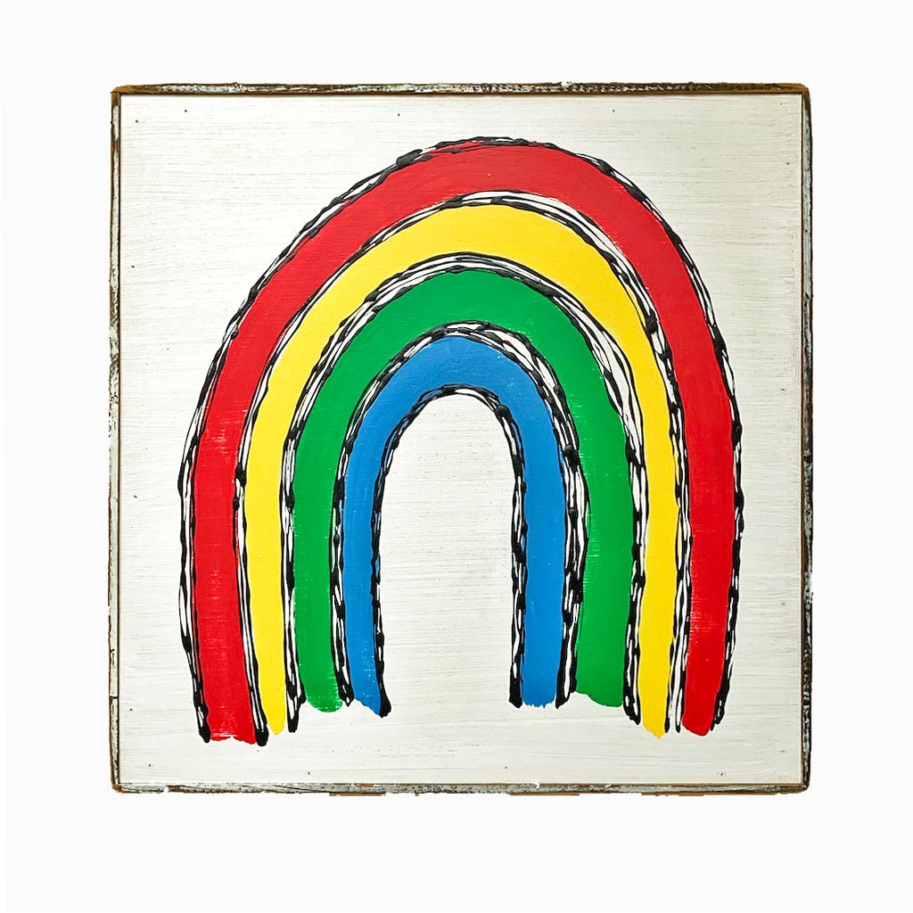 Rainbow Paintings - true RED betty