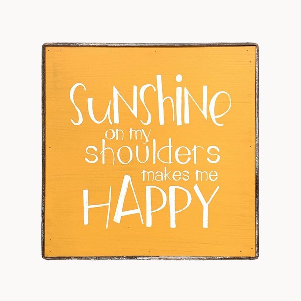 Sunshine on my Shoulders