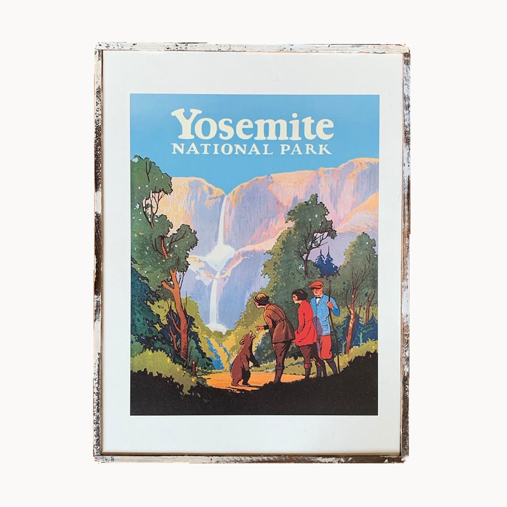 Yosemite National Park Framed Print - true RED betty