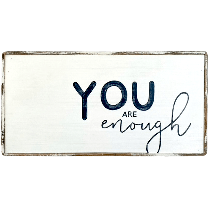 You Are Enough - true RED betty white painting